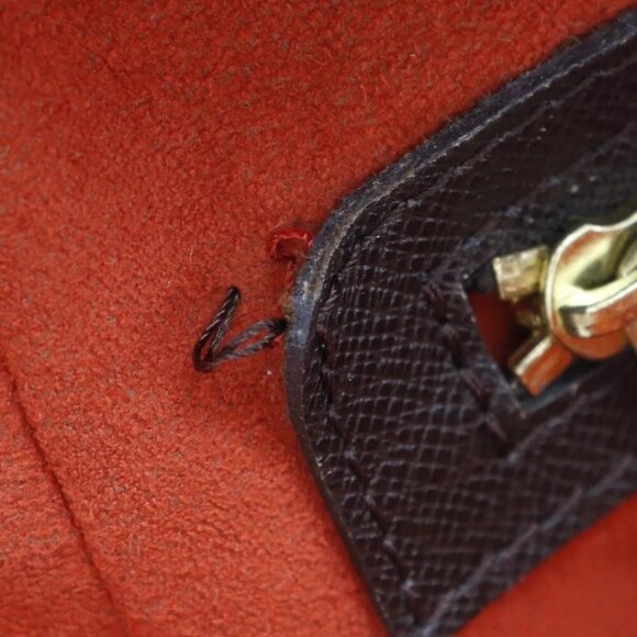 LOUIS VUITTON Triana Handbag N51155 Brown Damier canvas Women - Picture 9 of 12